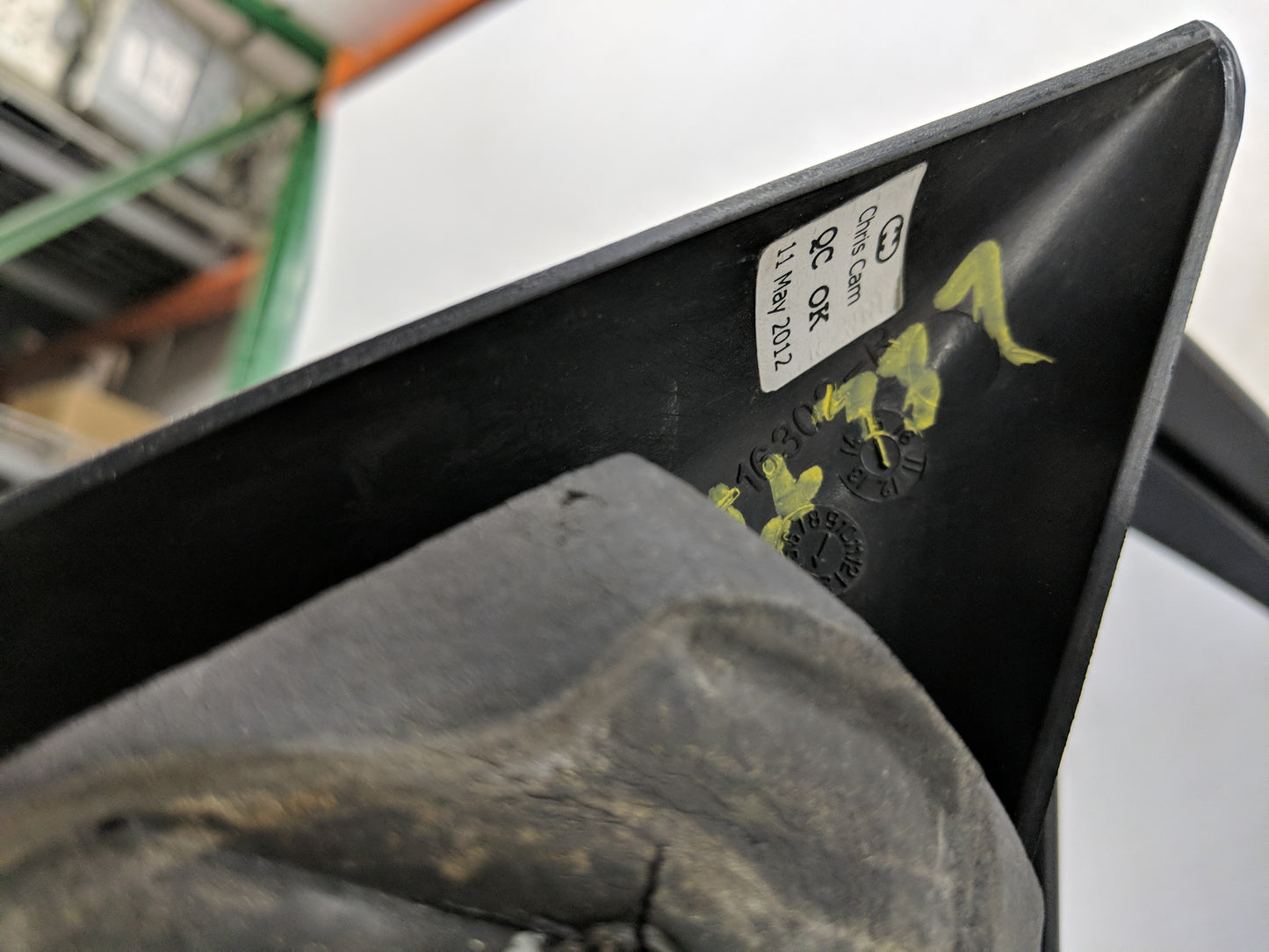 2013 Honda Civic Passenger Side View Mirror - Right Door Mirror OEM Used - Oemusedautoparts1.com