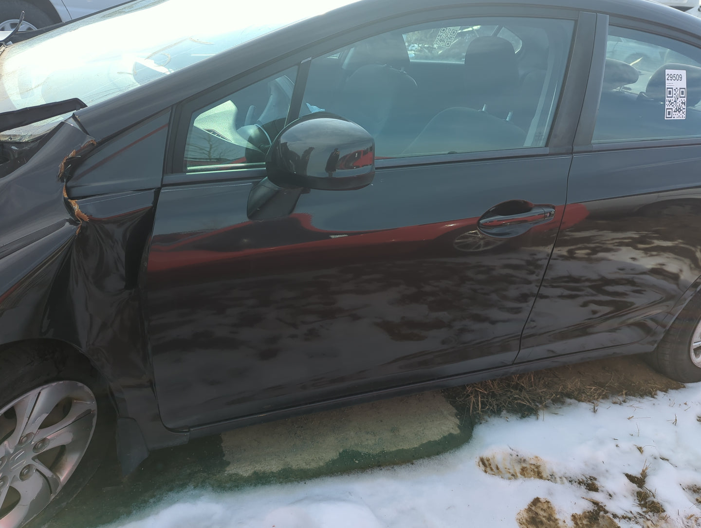 2013-2015 Honda Civic Driver Front Door Oem - Oemusedautoparts1.com