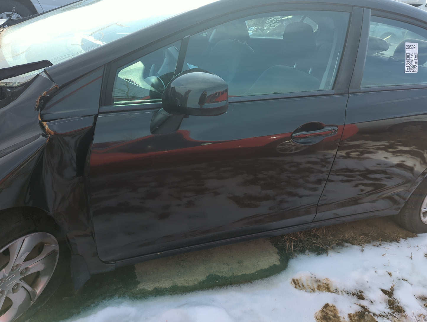 2013-2015 Honda Civic Driver Front Door Oem - Oemusedautoparts1.com