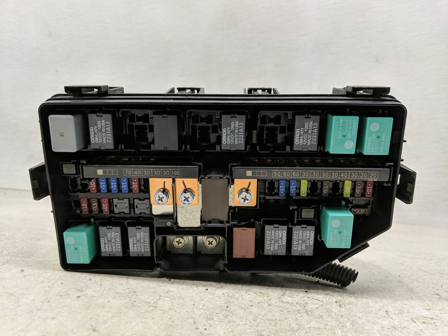 2012-2015 Honda Civic Fusebox Fuse Box Panel Relay Module P/N:TR0 A012 Fits Fits 2012 2013 2014 2015 OEM Used Auto Parts - O