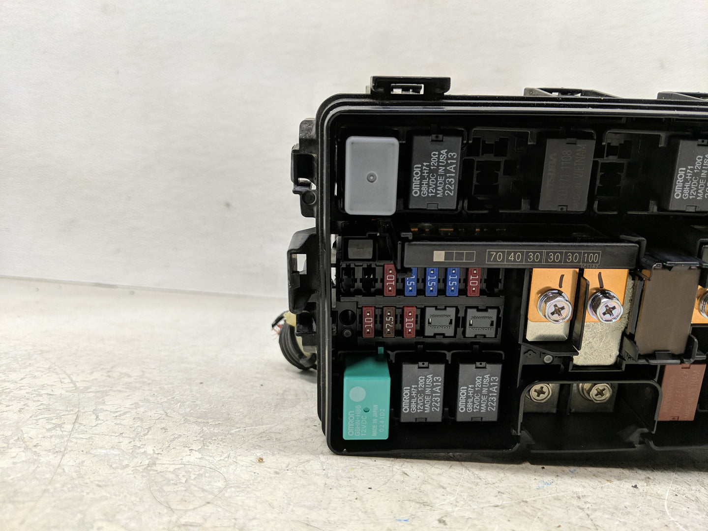 2012-2015 Honda Civic Fusebox Fuse Box Panel Relay Module P/N:TR0 A012 Fits Fits 2012 2013 2014 2015 OEM Used Auto Parts - O