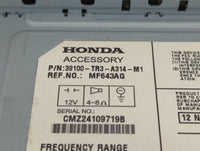 2013-2015 Honda Civic Radio AM FM Cd Player Receiver Replacement P/N:39100-TR3-A314-M1 Fits Fits 2013 2014 2015 OEM Used Aut