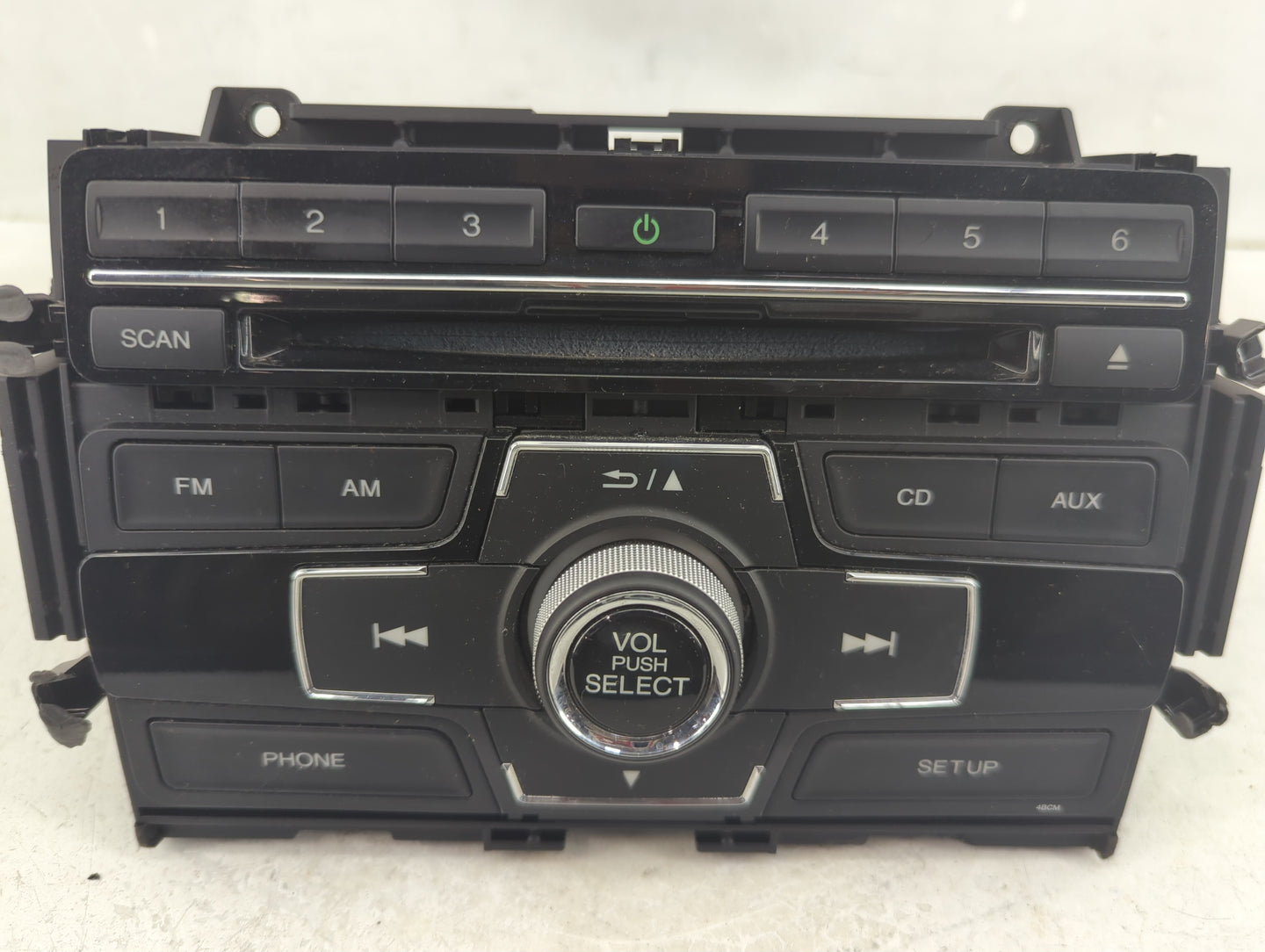 2013-2015 Honda Civic Radio AM FM Cd Player Receiver Replacement P/N:39100-TR3-A41 Fits Fits 2013 2014 2015 OEM Used Auto Pa