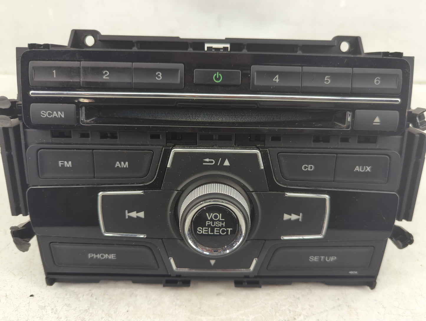 2013-2015 Honda Civic Radio AM FM Cd Player Receiver Replacement P/N:39100-TR3-A41 Fits Fits 2013 2014 2015 OEM Used Auto Pa