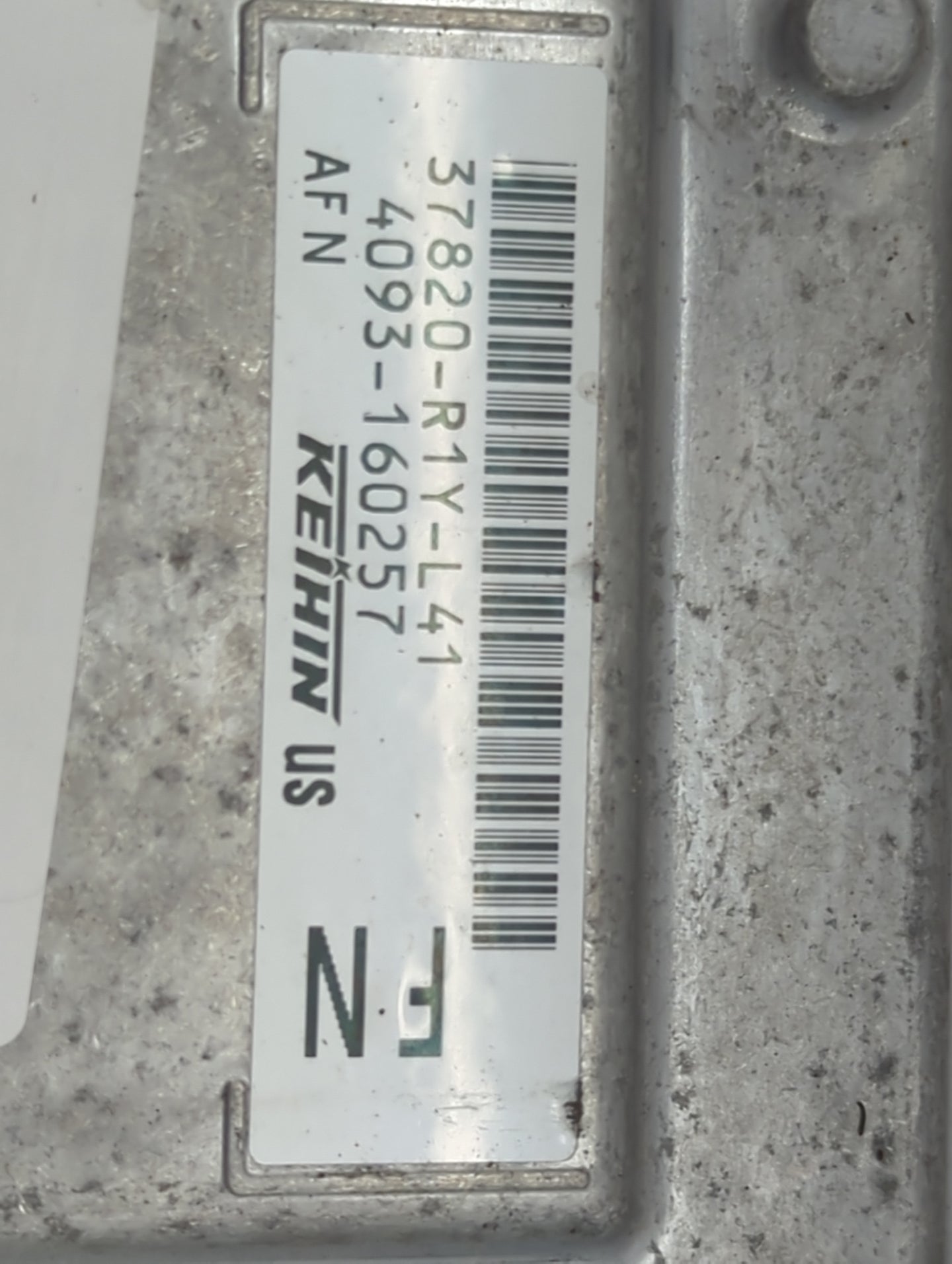 2012-2013 Honda Civic PCM Engine Control Computer ECU ECM PCU OEM P/N:37820-R1Y-L41 4093-160257 Fits Fits 2012 2013 OEM Used
