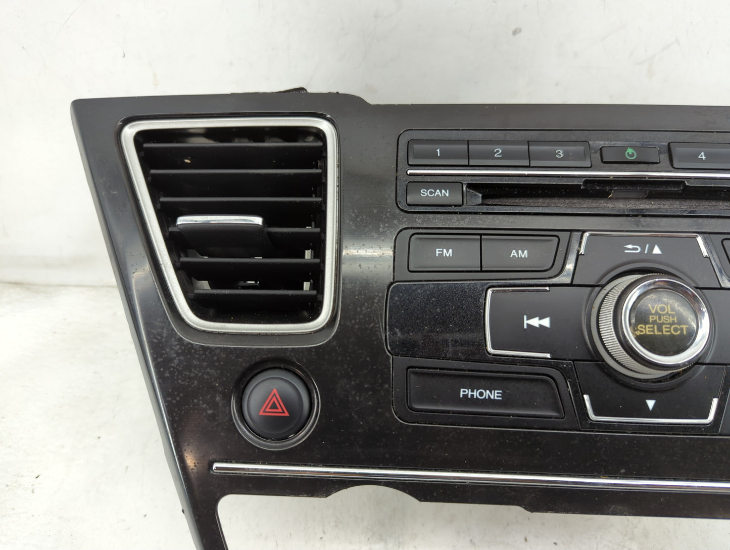 2013-2015 Honda Civic Radio AM FM Cd Player Receiver Replacement P/N:39100-TR3-A314-M1 MF643AG Fits Fits 2013 2014 2015 OEM 