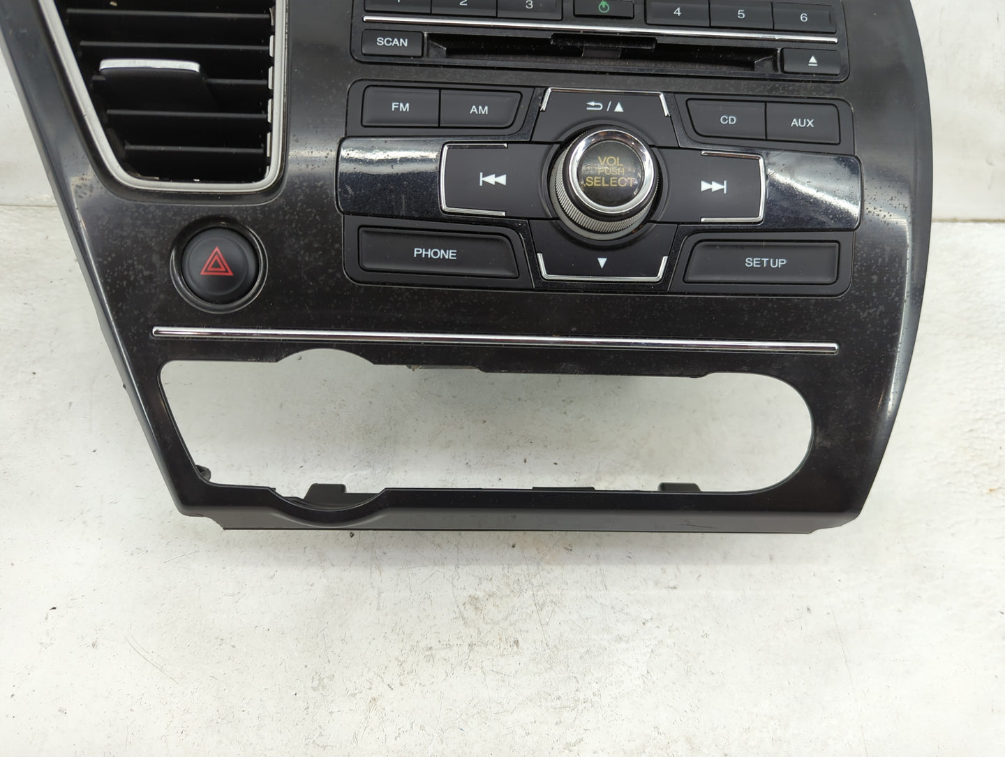 2013-2015 Honda Civic Radio AM FM Cd Player Receiver Replacement P/N:39100-TR3-A314-M1 MF643AG Fits Fits 2013 2014 2015 OEM 