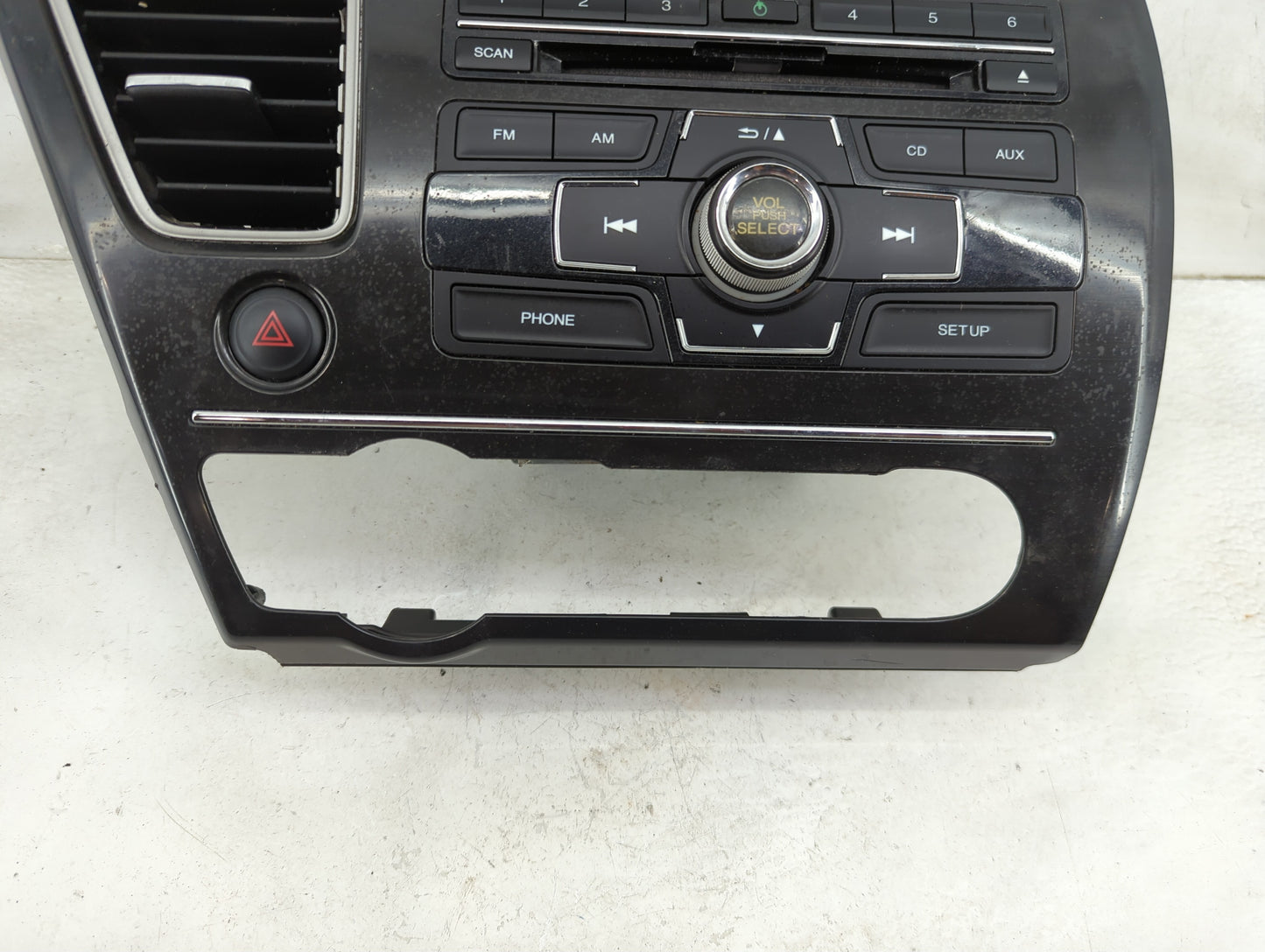 2013-2015 Honda Civic Radio AM FM Cd Player Receiver Replacement P/N:39100-TR3-A314-M1 MF643AG Fits Fits 2013 2014 2015 OEM 