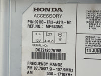 2013-2015 Honda Civic Radio AM FM Cd Player Receiver Replacement P/N:39100-TR3-A314-M1 MF643AG Fits Fits 2013 2014 2015 OEM 