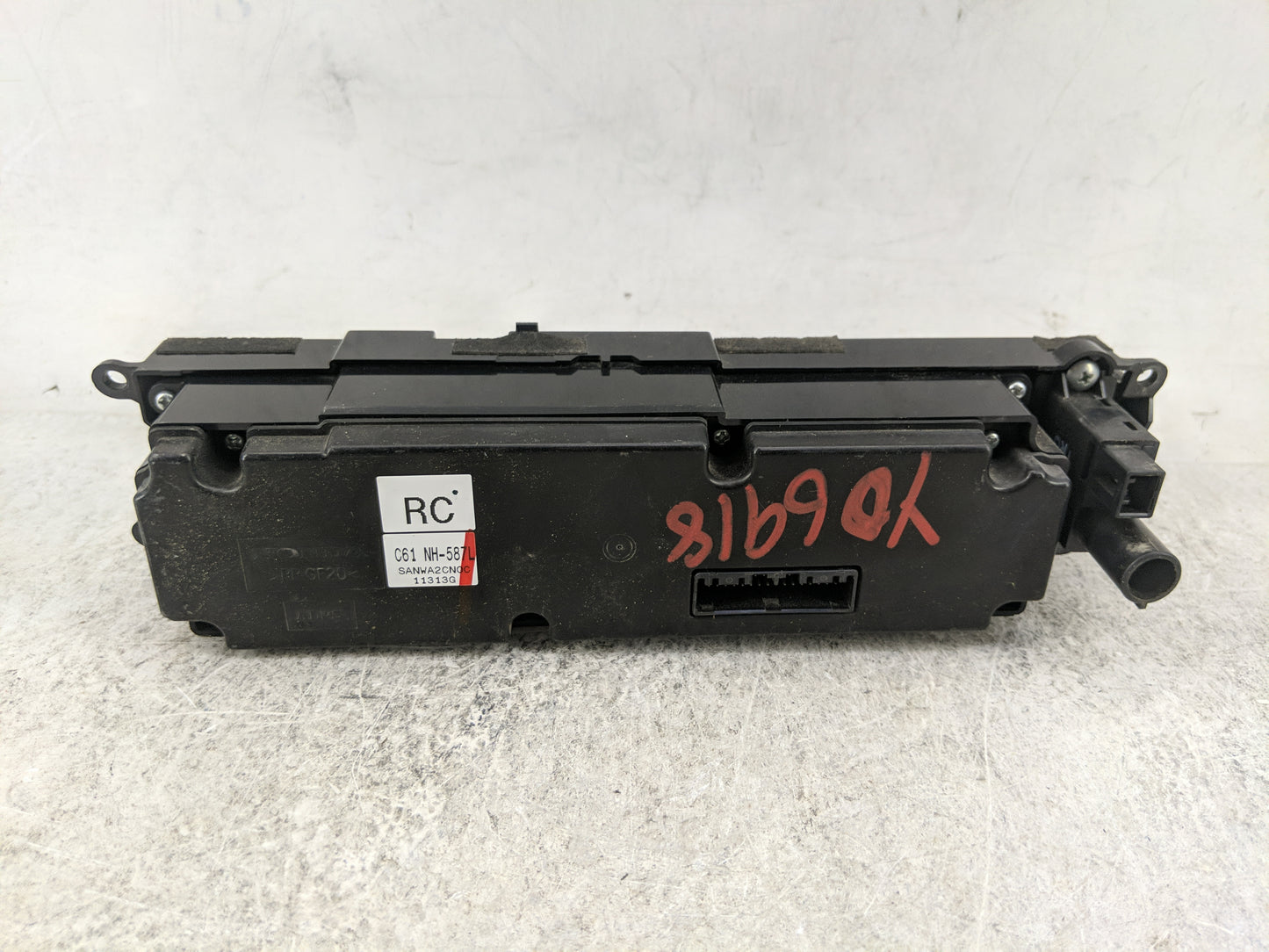 2013-2015 Honda Civic Climate Control Module Temperature AC/Heater Replacement P/N:C61 NH-587L Fits Fits 2013 2014 2015 OEM 