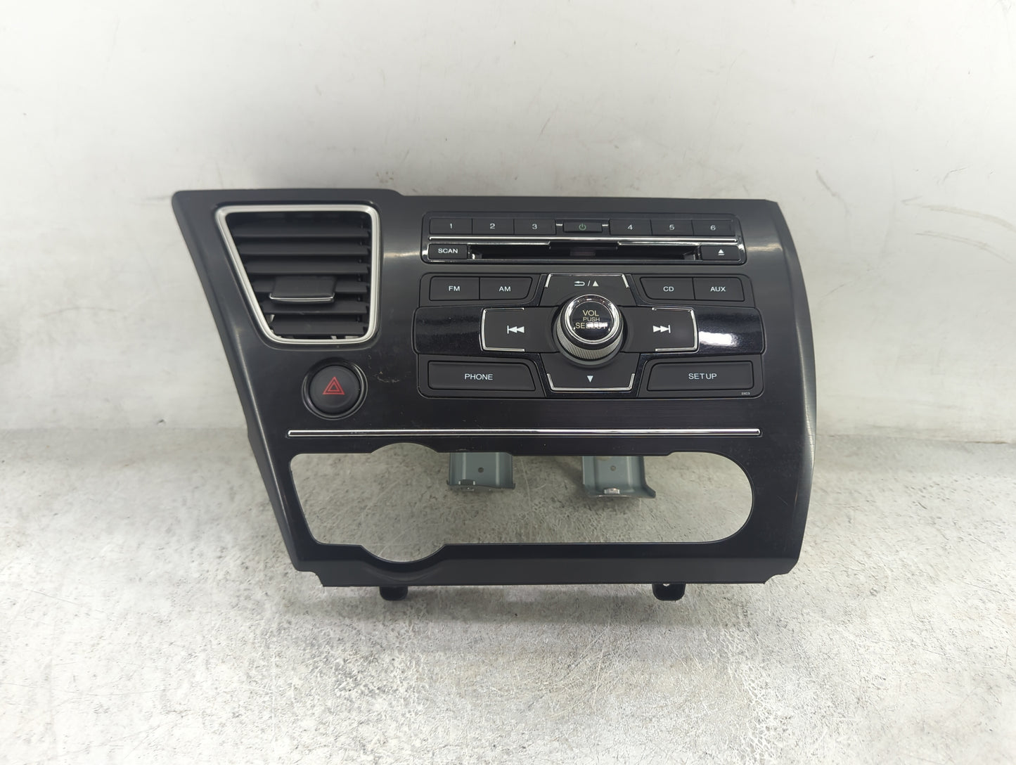 2013-2015 Honda Civic Radio AM FM Cd Player Receiver Replacement P/N:39100-TR3-A314-M1 MF643AG Fits Fits 2013 2014 2015 OEM 