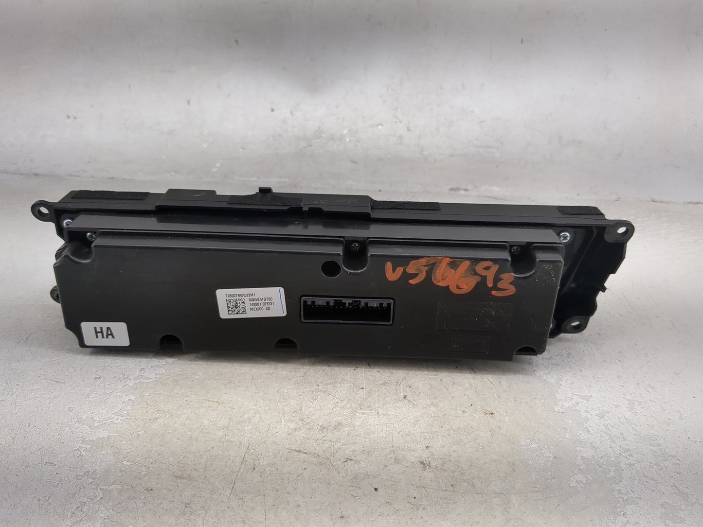 2013-2015 Honda Civic Climate Control Module Temperature AC/Heater Replacement P/N:79500TR6A013M1 SANWA1DT0C Fits OEM Used A