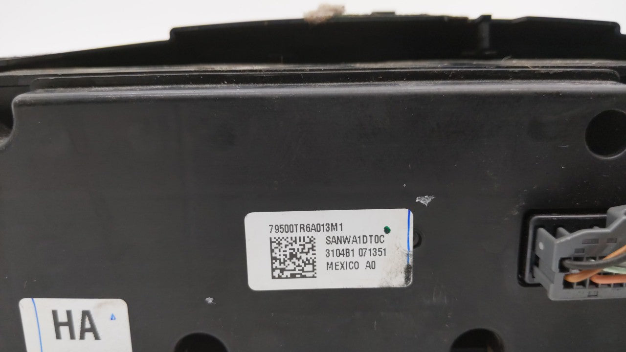 2013-2015 Honda Civic Climate Control Module Temperature AC/Heater Replacement P/N:79500TR6A013M1 Fits Fits 2013 2014 2015 O