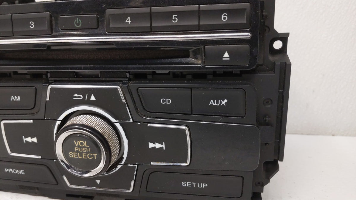 2013-2015 Honda Civic Am Fm Cd Player Radio Receiver 162489 - Oemusedautoparts1.com