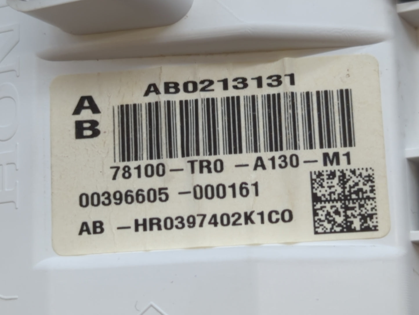 2012-2015 Honda Civic Instrument Cluster Speedometer Gauges P/N:78100-TR0-A110-M1 78100-TR0-A130-M1 Fits Fits 2012 2013 2014