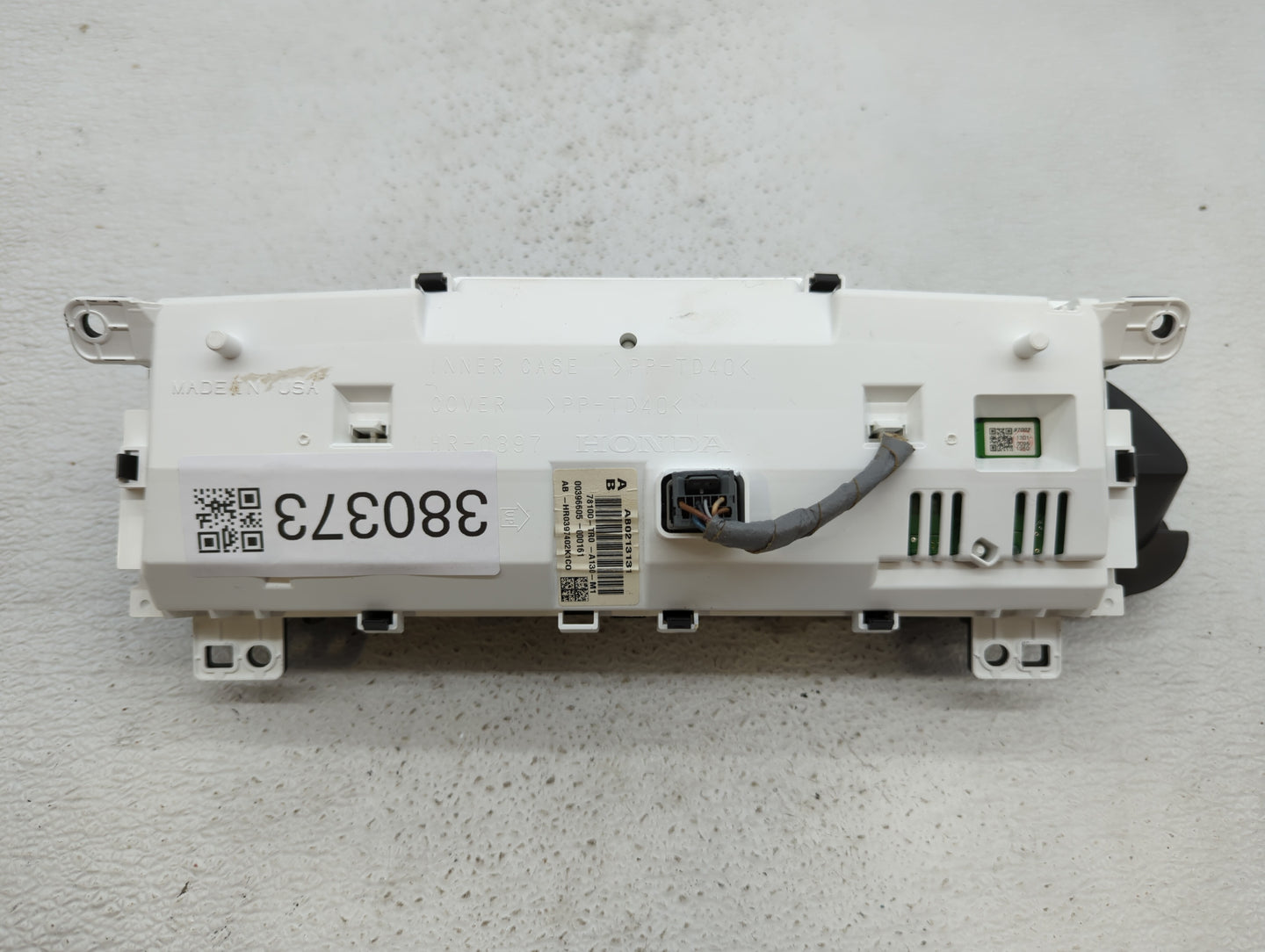 2012-2015 Honda Civic Instrument Cluster Speedometer Gauges P/N:78100-TR0-A110-M1 78100-TR0-A130-M1 Fits Fits 2012 2013 2014