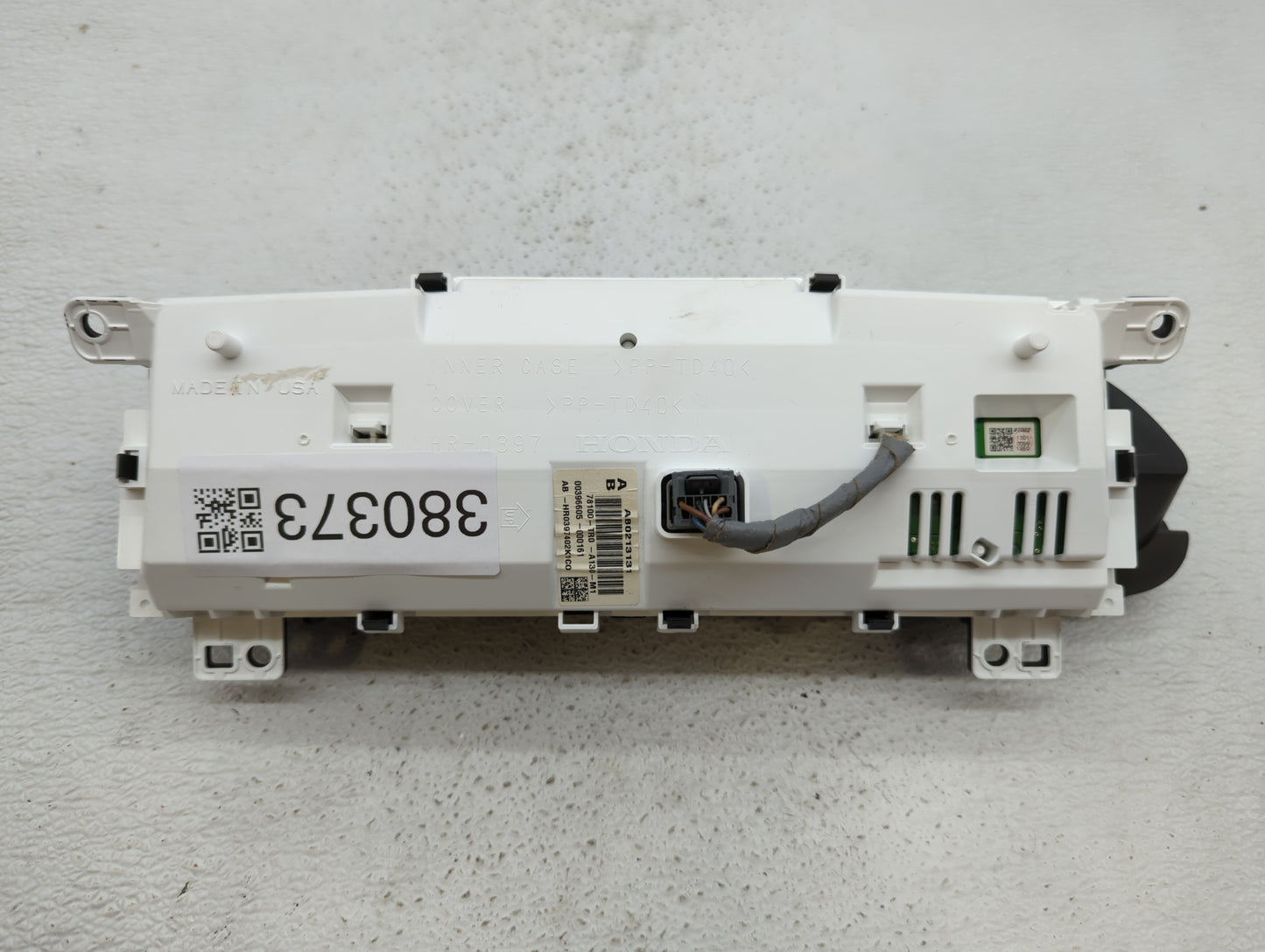 2012-2015 Honda Civic Instrument Cluster Speedometer Gauges P/N:78100-TR0-A110-M1 78100-TR0-A130-M1 Fits Fits 2012 2013 2014