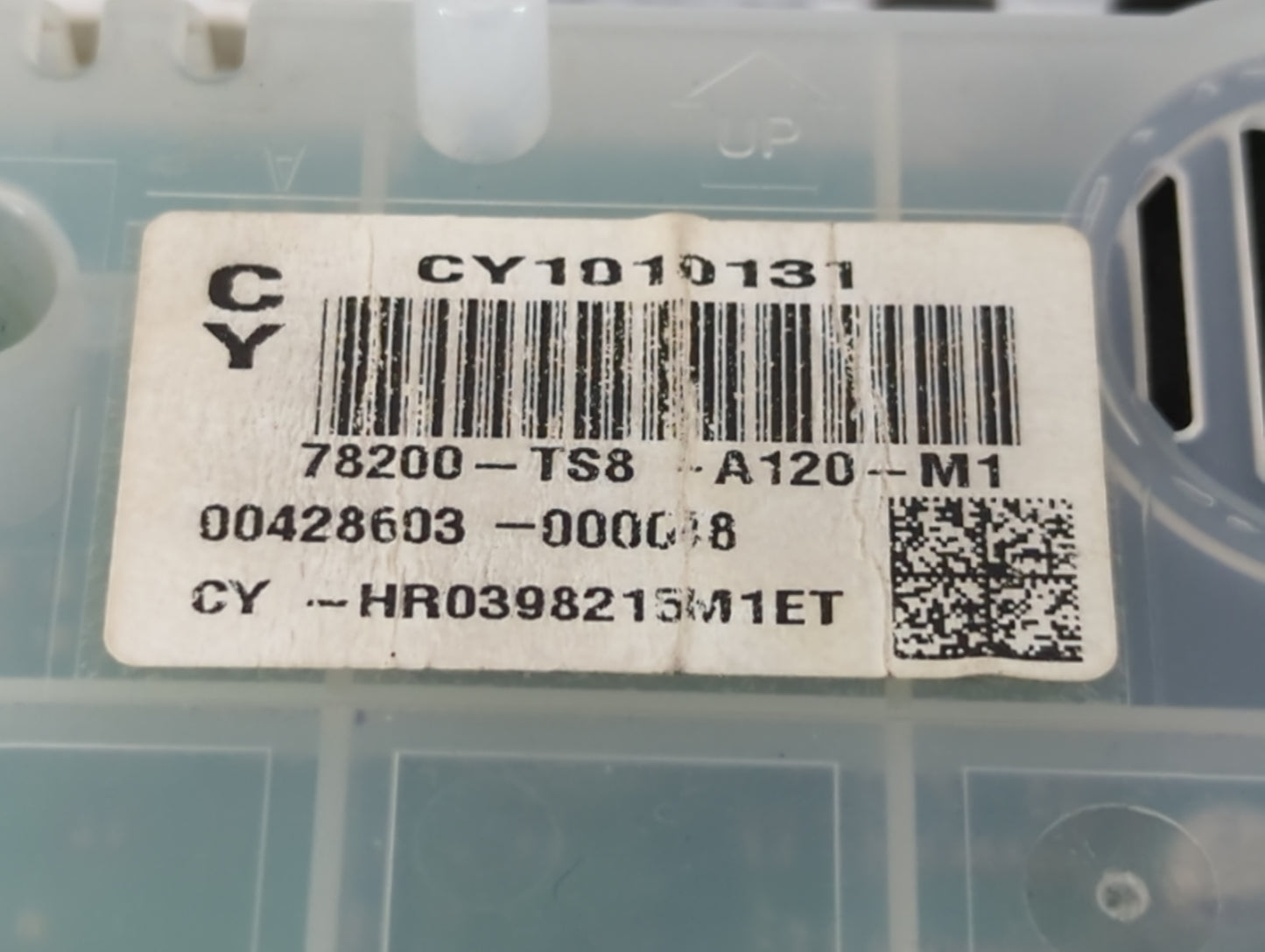 2012-2013 Honda Civic Instrument Cluster Speedometer Gauges P/N:78200-TS8-A120-M1 78200-TS8-A110-M1 Fits Fits 2012 2013 OEM 