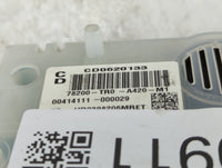 2012-2013 Honda Civic Instrument Cluster Speedometer Gauges P/N:78100-TR0-A120-M1 78200-TR0-A420-M1 Fits Fits 2012 2013 OEM 