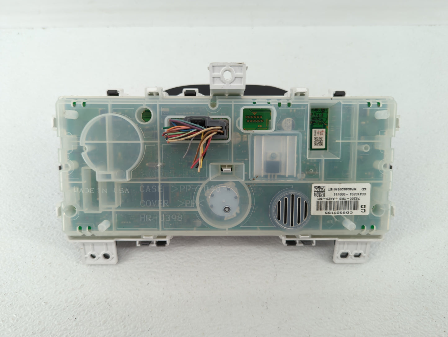 2012-2013 Honda Civic Instrument Cluster Speedometer Gauges P/N:78100-TR0-A120-M1 78200-TR0-A420-M1 Fits Fits 2012 2013 OEM 