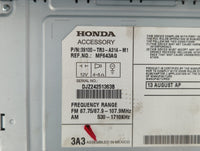 2013-2015 Honda Civic Radio AM FM Cd Player Receiver Replacement P/N:39100-TR3-A314-M1 39100-TS8-L314-M1 Fits Fits 2013 2014
