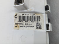 2012-2015 Honda Civic Instrument Cluster Speedometer Gauges P/N:78200-TR0-A413-M1 78100-TR0-A110-M1 Fits Fits 2012 2013 2014