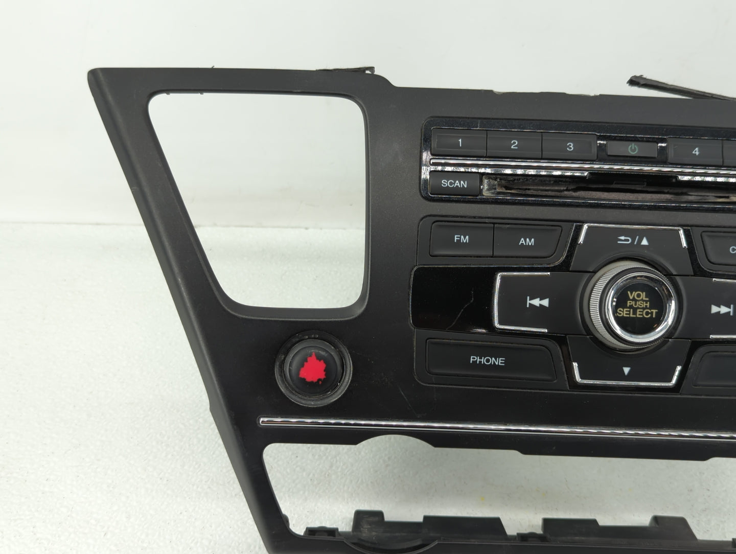 2013-2015 Honda Civic Am Fm Cd Player Radio Receiver - Oemusedautoparts1.com