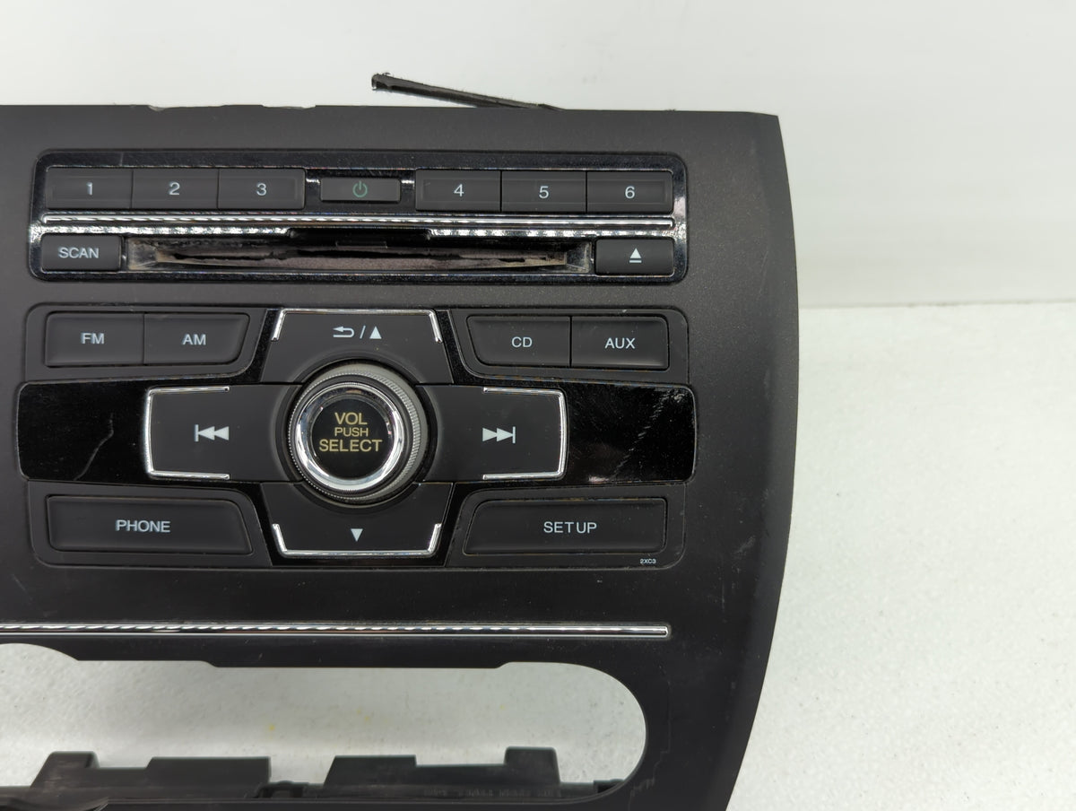 2013-2015 Honda Civic Am Fm Cd Player Radio Receiver 413387 - Oemusedautoparts1.com