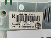 2012-2015 Honda Civic Instrument Cluster Speedometer Gauges P/N:78200-TR0-A413-M1 78100-TR0-A110-M1 Fits Fits 2012 2013 2014