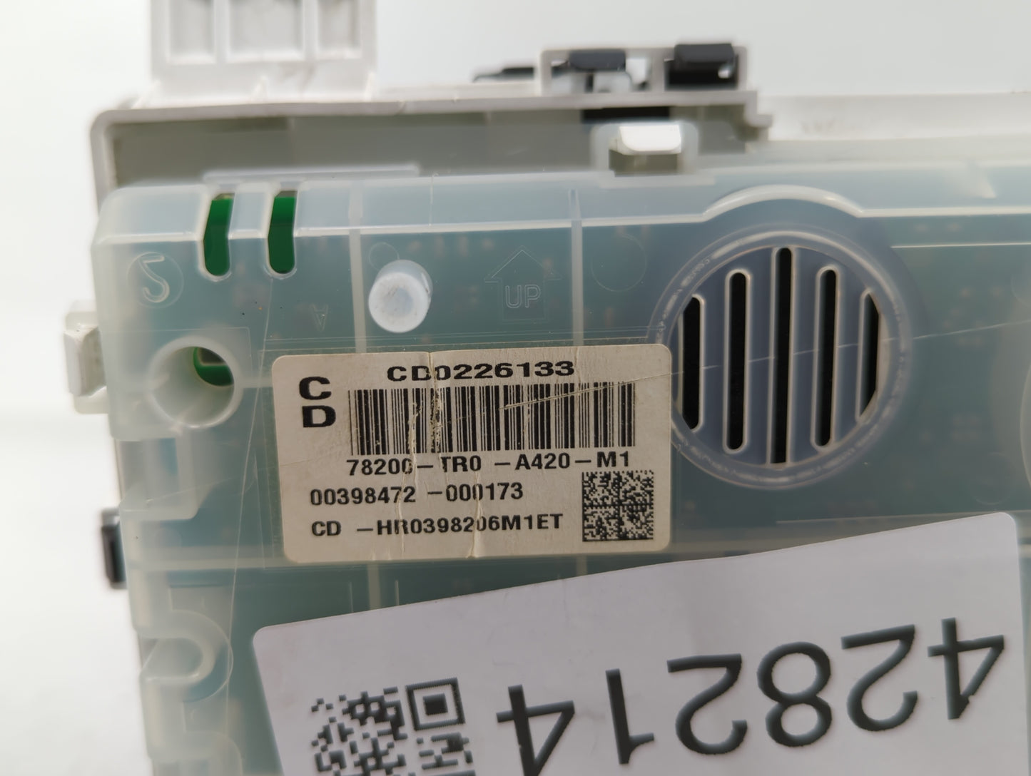 2012-2013 Honda Civic Instrument Cluster Speedometer Gauges P/N:78100-TR0-A120-M1 78200-TR0-A420-M1 Fits Fits 2012 2013 OEM 