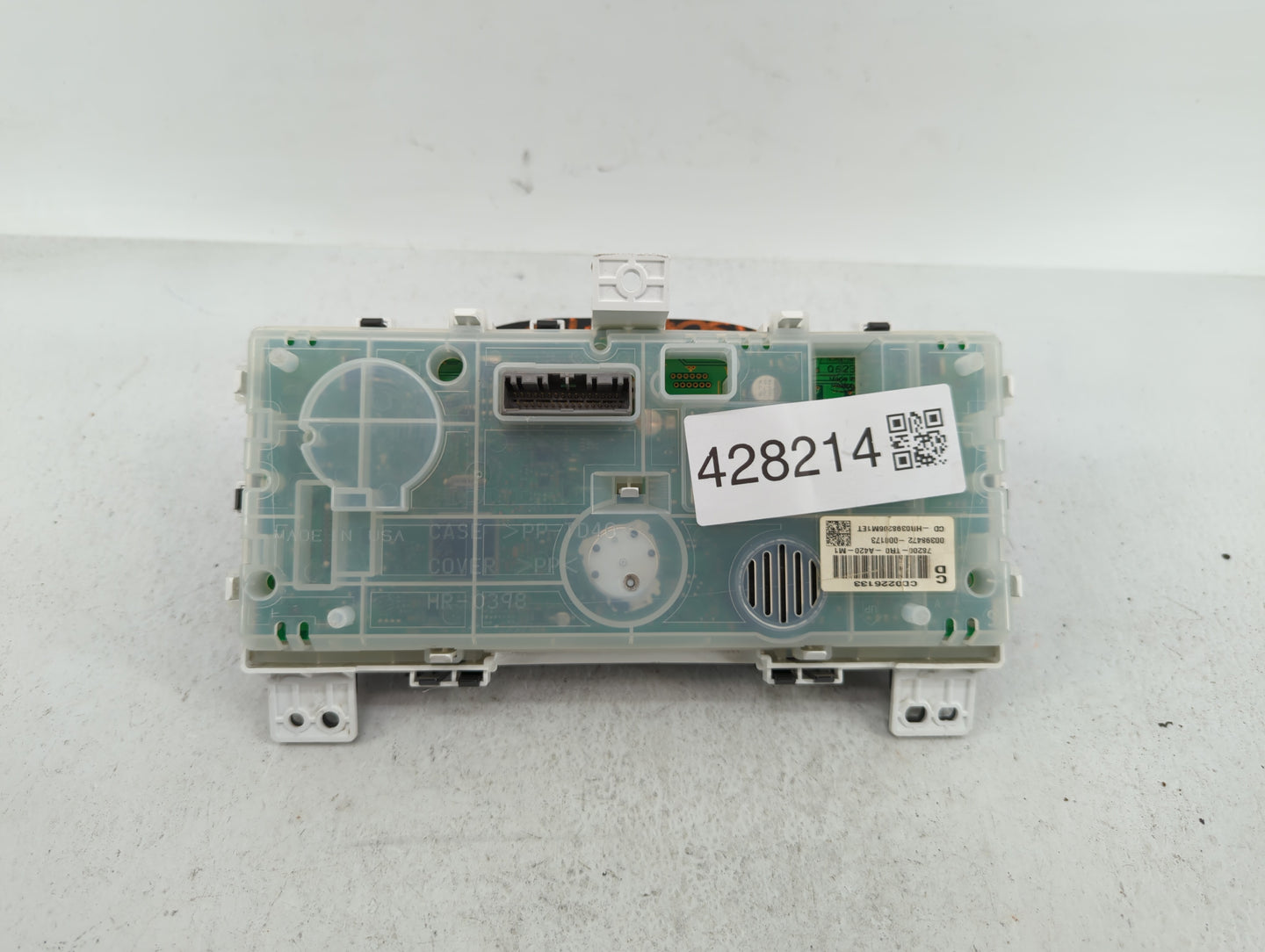 2012-2013 Honda Civic Instrument Cluster Speedometer Gauges P/N:78100-TR0-A120-M1 78200-TR0-A420-M1 Fits Fits 2012 2013 OEM 