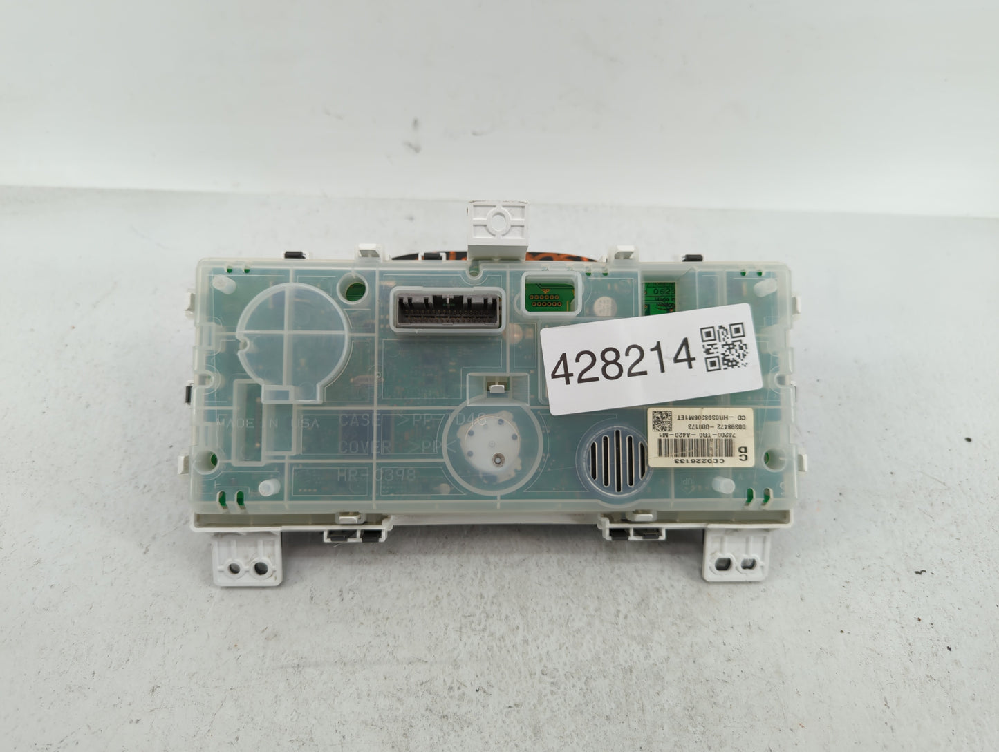 2012-2013 Honda Civic Instrument Cluster Speedometer Gauges P/N:78100-TR0-A120-M1 78200-TR0-A420-M1 Fits Fits 2012 2013 OEM 