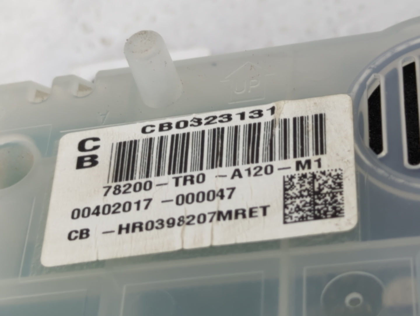 2012-2013 Honda Civic Instrument Cluster Speedometer Gauges P/N:78200-TR0-A120-M1 Fits Fits 2012 2013 OEM Used Auto Parts - 