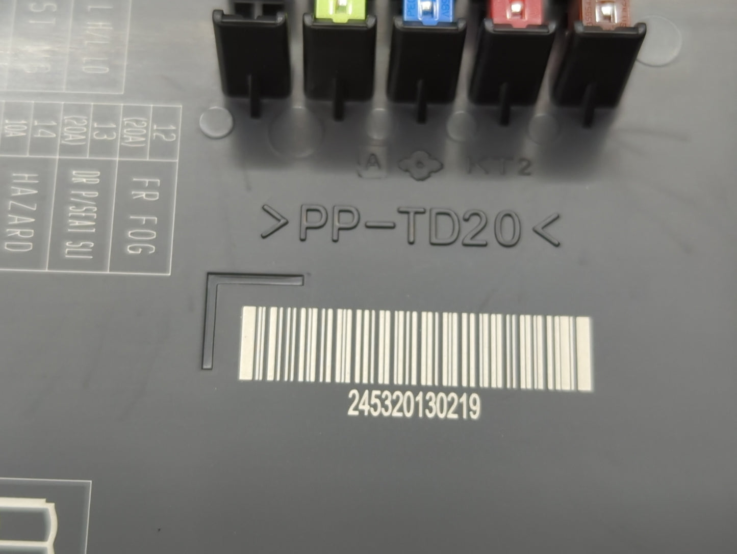 2012-2015 Honda Civic Fusebox Fuse Box Panel Relay Module Fits Fits 2012 2013 2014 2015 OEM Used Auto Parts - Oemusedautopar