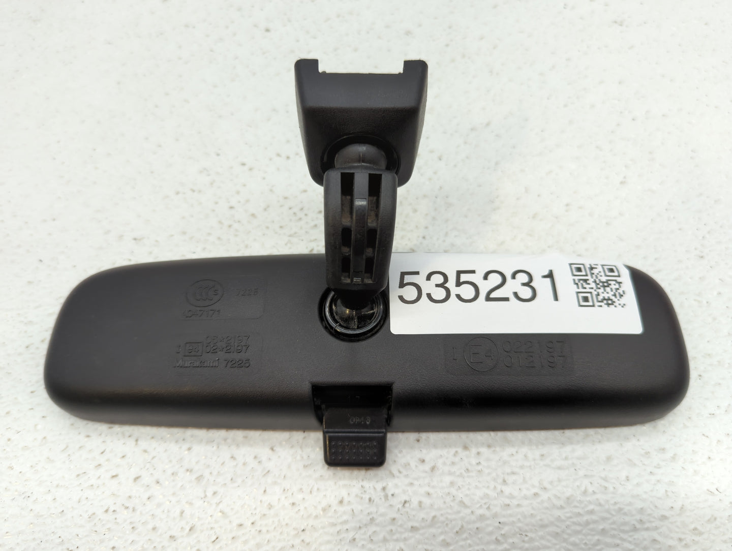 2013 Honda Civic Interior Rear View Mirror Replacement OEM P/N:E4022197 E4032197 Fits OEM Used Auto Parts - Oemusedautoparts