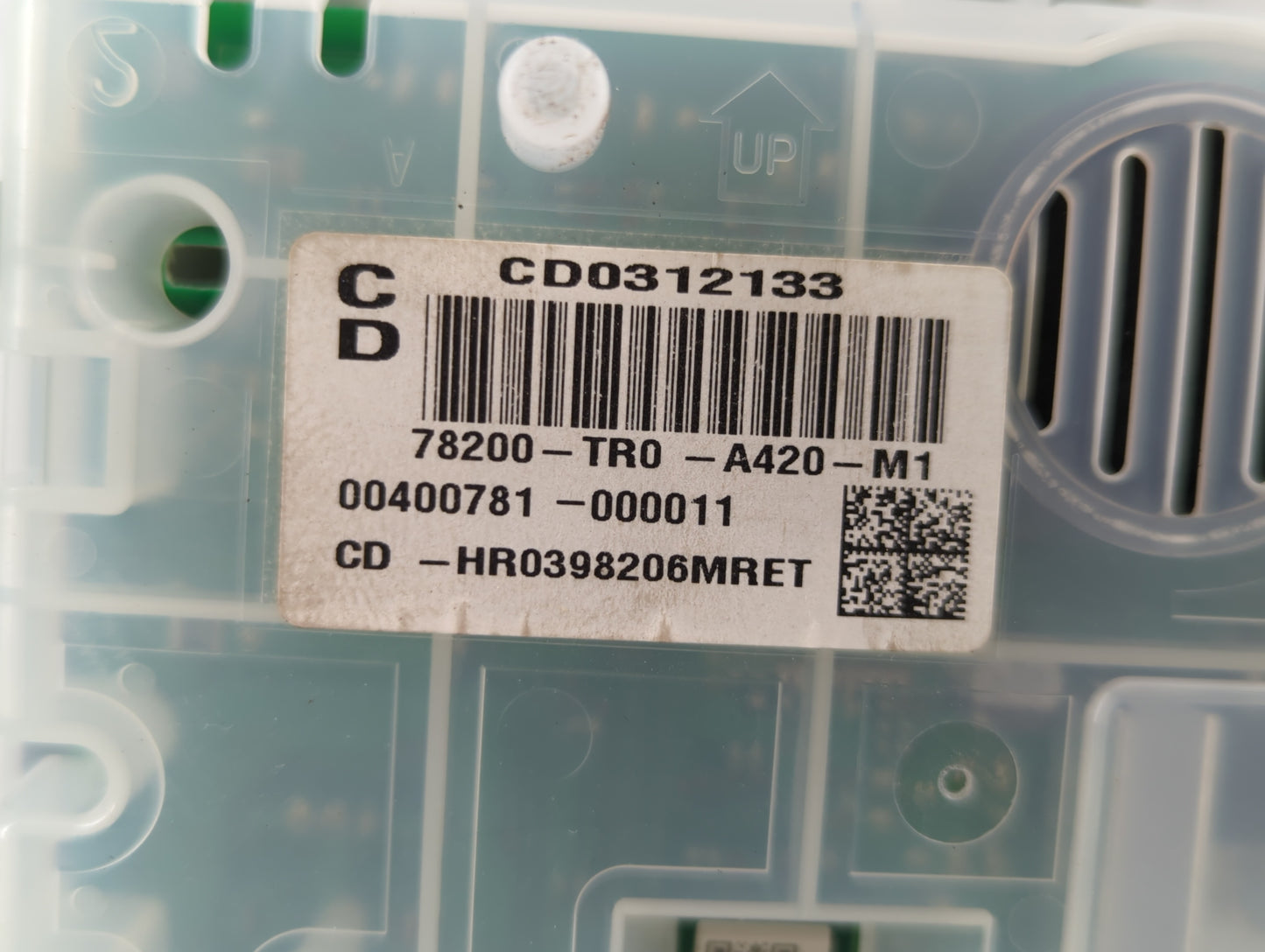 2012-2013 Honda Civic Instrument Cluster Speedometer Gauges P/N:78200-TR0-A420-M1 Fits Fits 2012 2013 OEM Used Auto Parts - 