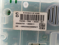 2012-2013 Honda Civic Instrument Cluster Speedometer Gauges P/N:78200-TR0-A420-M1 Fits Fits 2012 2013 OEM Used Auto Parts - 