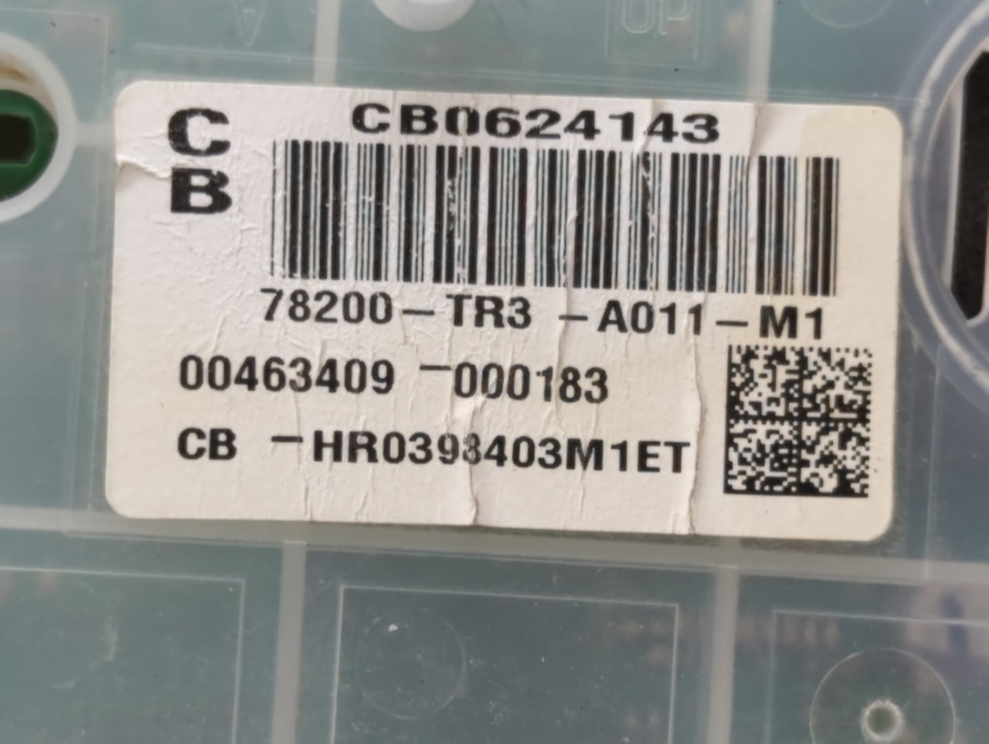 2012-2015 Honda Civic Instrument Cluster Speedometer Gauges P/N:78100-TR0-A132-M1 78200-TR3-A011-M1 Fits Fits 2012 2013 2014