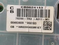 2012-2015 Honda Civic Instrument Cluster Speedometer Gauges P/N:78100-TR0-A132-M1 78200-TR3-A011-M1 Fits Fits 2012 2013 2014