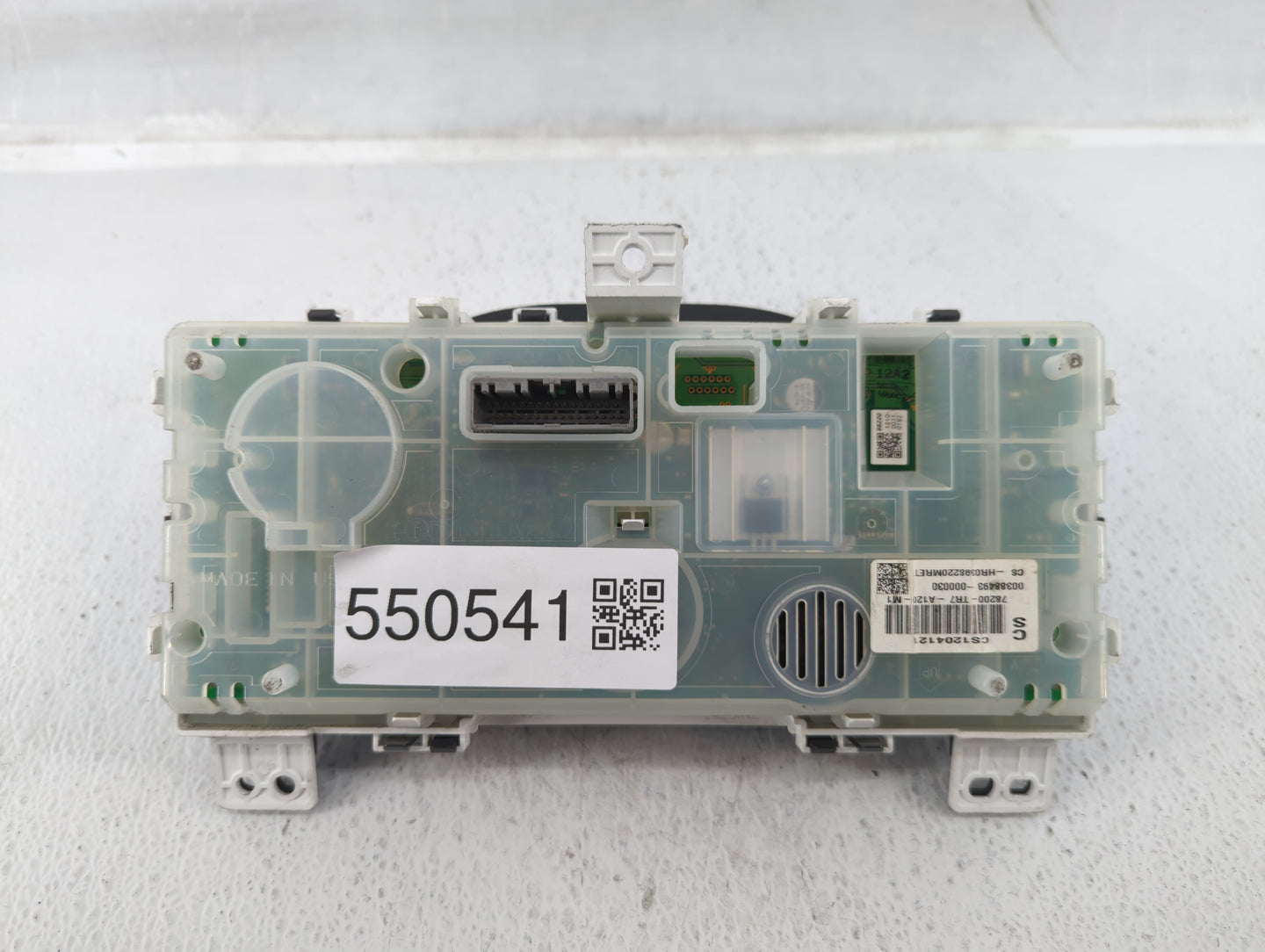 2012-2013 Honda Civic Instrument Cluster Speedometer Gauges P/N:78200-TR7-A120-M1 Fits Fits 2012 2013 OEM Used Auto Parts - 