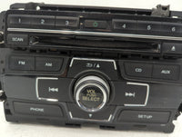 2013-2015 Honda Civic Radio AM FM Cd Player Receiver Replacement P/N:39100-TR3-A314-M1 Fits Fits 2013 2014 2015 OEM Used Aut