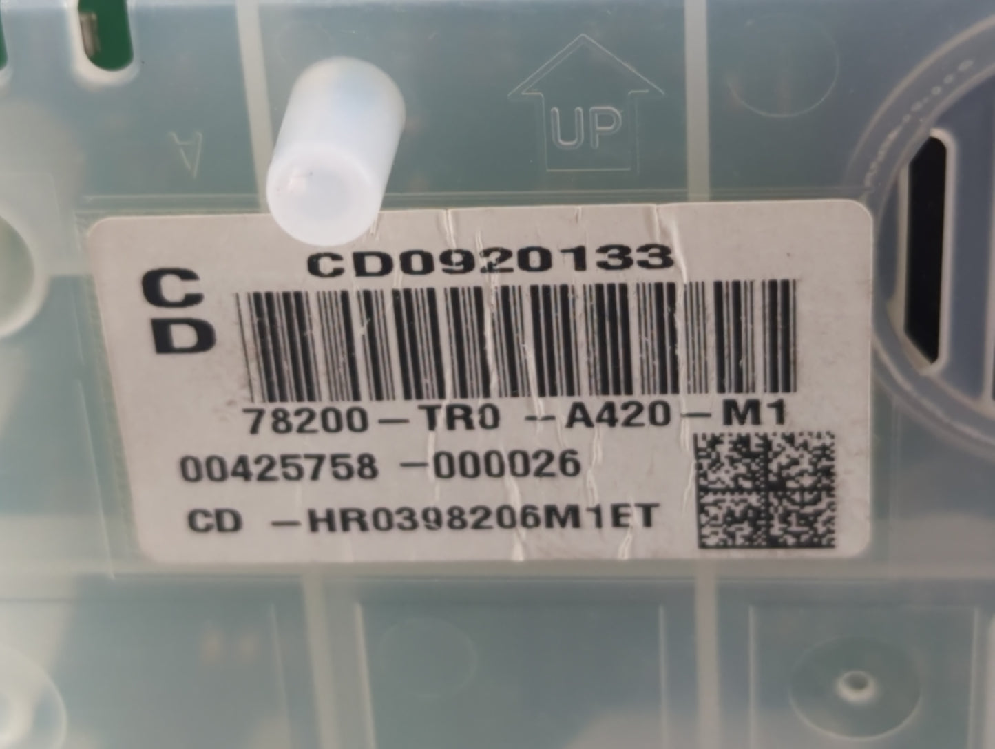 2012-2013 Honda Civic Instrument Cluster Speedometer Gauges P/N:78200-TR0-A420-M1 Fits Fits 2012 2013 OEM Used Auto Parts - 
