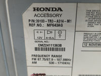 2013-2015 Honda Civic Am Fm Cd Player Radio Receiver - Oemusedautoparts1.com