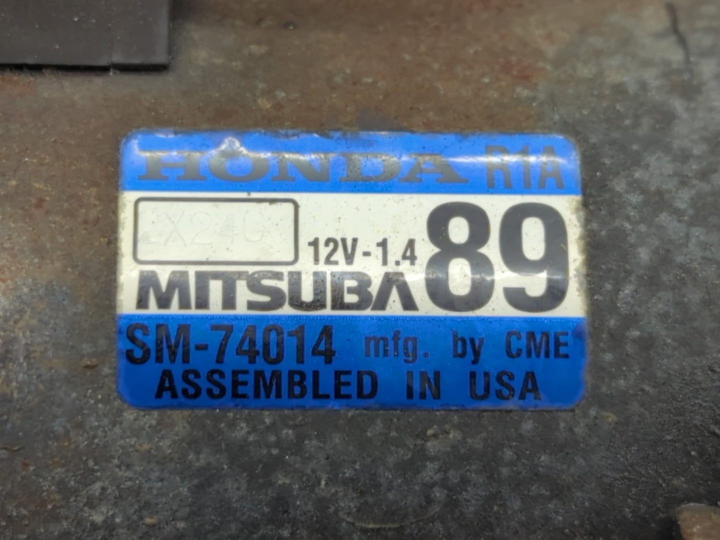 2013-2015 Honda Civic Car Starter Motor Solenoid OEM P/N:SM-74014 Fits Fits 2013 2014 2015 2016 2017 2018 2019 2020 2021 202