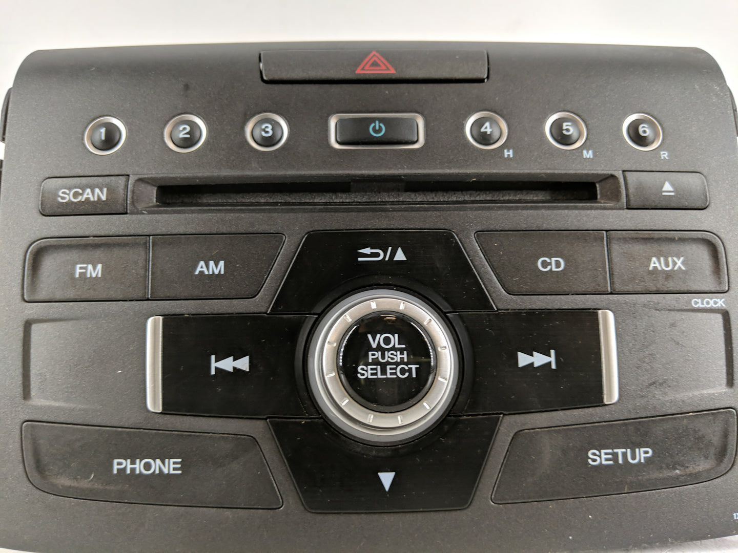 2012-2014 Honda Cr-V Radio AM FM Cd Player Receiver Replacement P/N:39100-T0A-A120-M1 Fits Fits 2012 2013 2014 OEM Used Auto