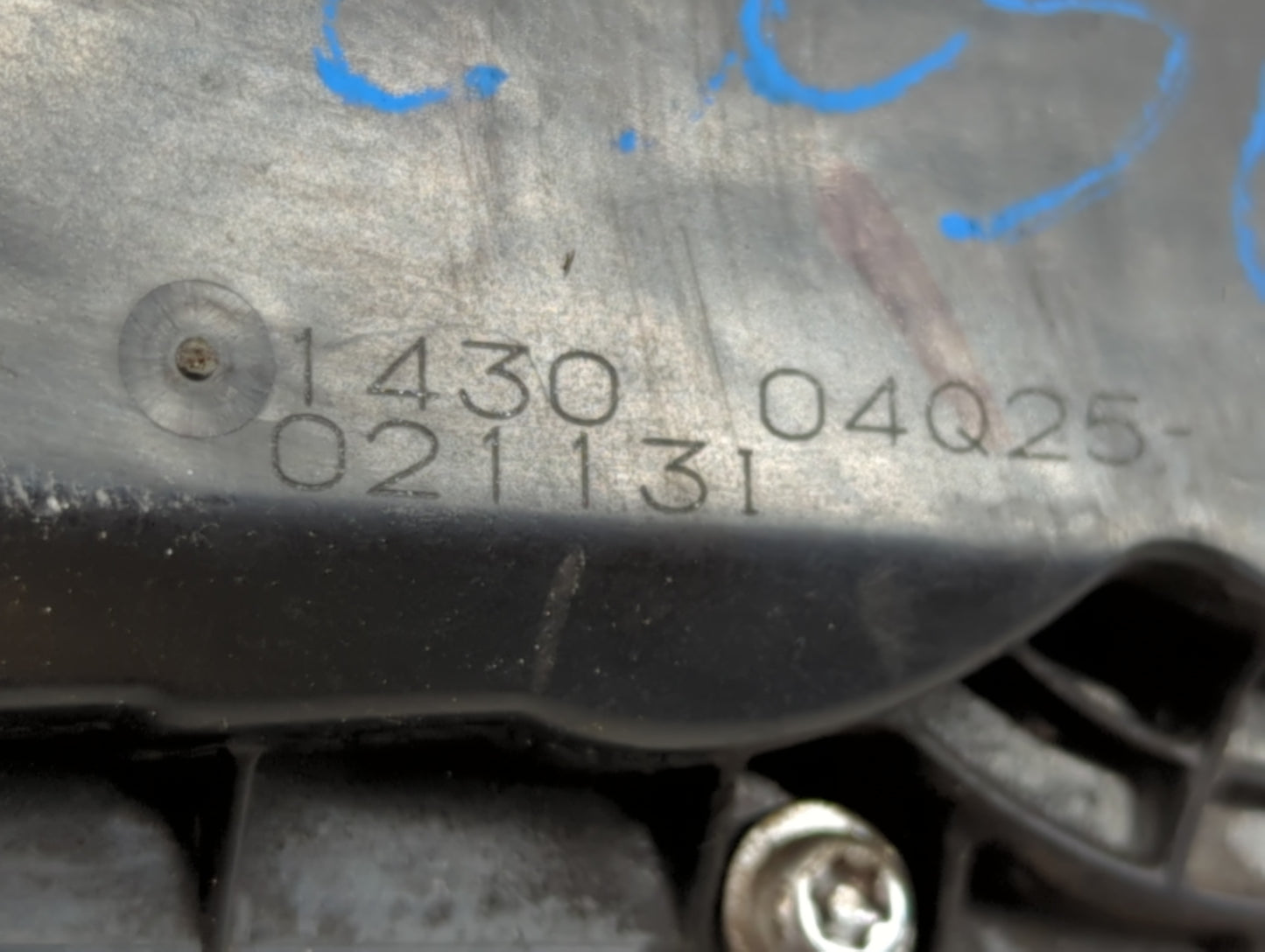 2010-2013 Honda Cr-V Throttle Body P/N:1430 04Q25 Fits Fits 2010 2011 2012 2013 2014 OEM Used Auto Parts - Oemusedautoparts1