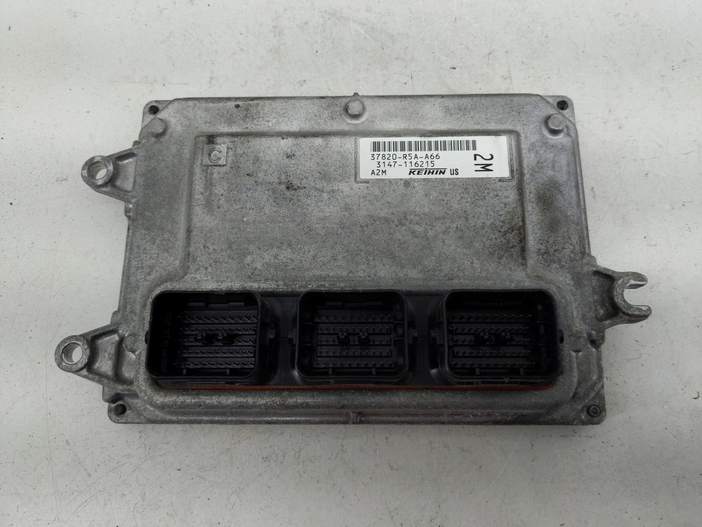 2012-2014 Honda Cr-V PCM Engine Control Computer ECU ECM PCU OEM P/N:37820-R5A-A66 Fits Fits 2012 2013 2014 OEM Used Auto Pa