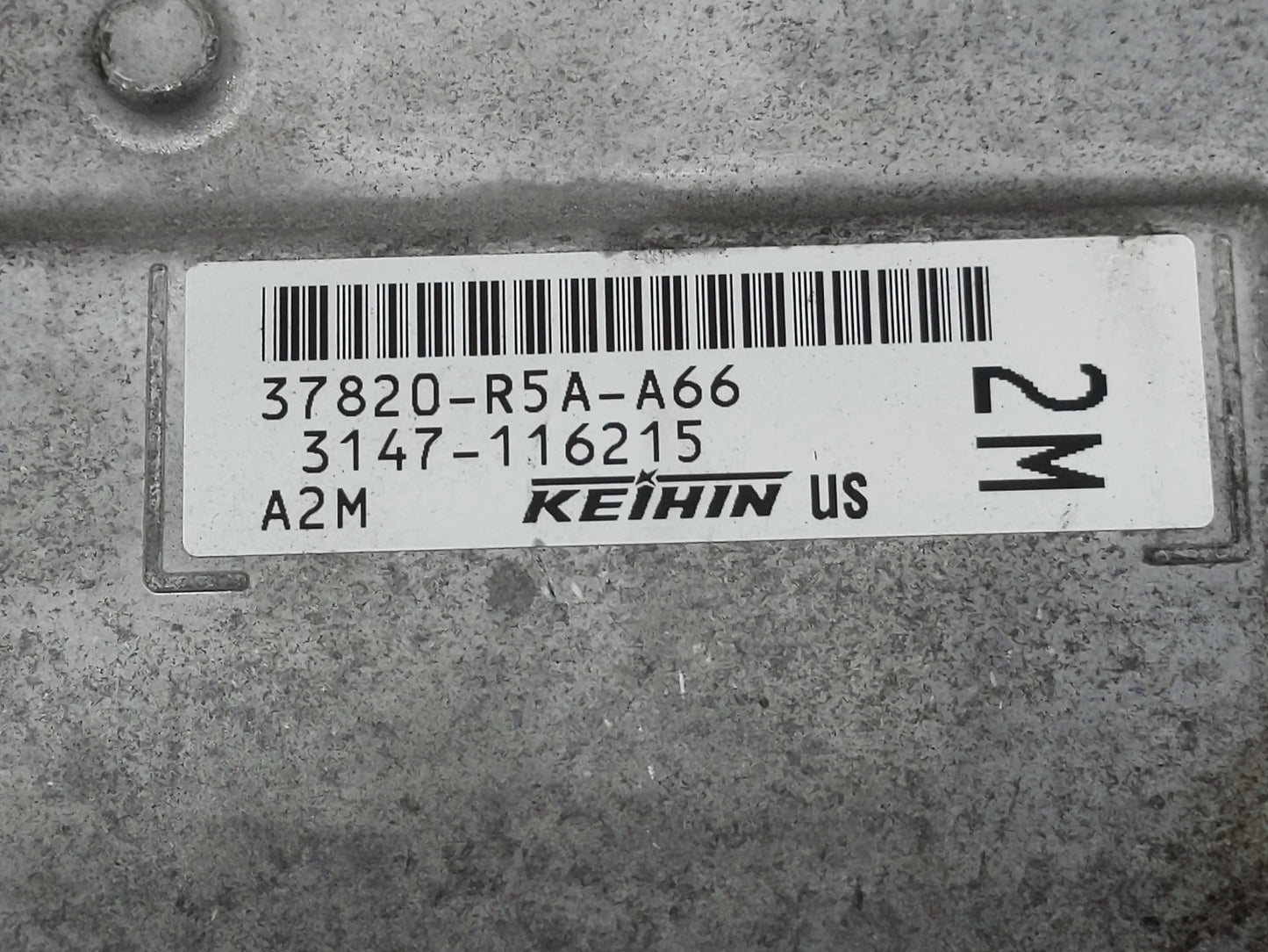 2012-2014 Honda Cr-V PCM Engine Control Computer ECU ECM PCU OEM P/N:37820-R5A-A66 Fits Fits 2012 2013 2014 OEM Used Auto Pa