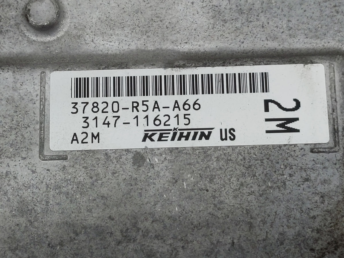 2012-2014 Honda Cr-V PCM Engine Control Computer ECU ECM PCU OEM P/N:37820-R5A-A66 Fits 2012 2013 2014 OEM Used Auto Parts -
