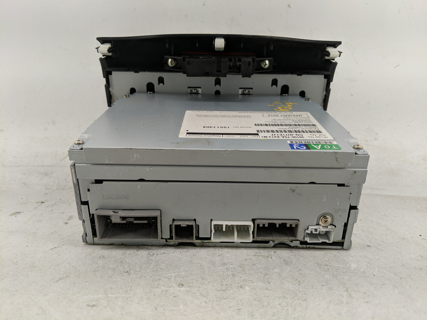 2012-2014 Honda Cr-V Radio AM FM Cd Player Receiver Replacement P/N:39100-T0A-A213-M1 Fits Fits 2012 2013 2014 OEM Used Auto
